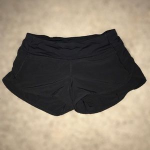 black lulu lemon shorts